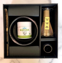 Load image into Gallery viewer, Black Traditional Matcha Kit